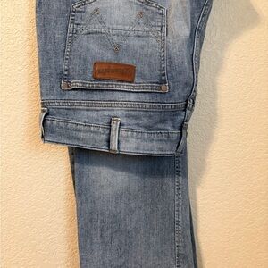 Wrangler Light Blue Straight Jeans